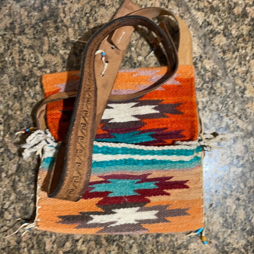 Blanket Bag Handmade with Beads